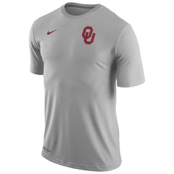Oklahoma Sooners Nike Stadium Dri-FIT Touch WEM Top - Gray,We sell and wholesale Oklahoma Sooners Nike Stadium Dri-FIT Touch WEM Top - Gray on line form chian!